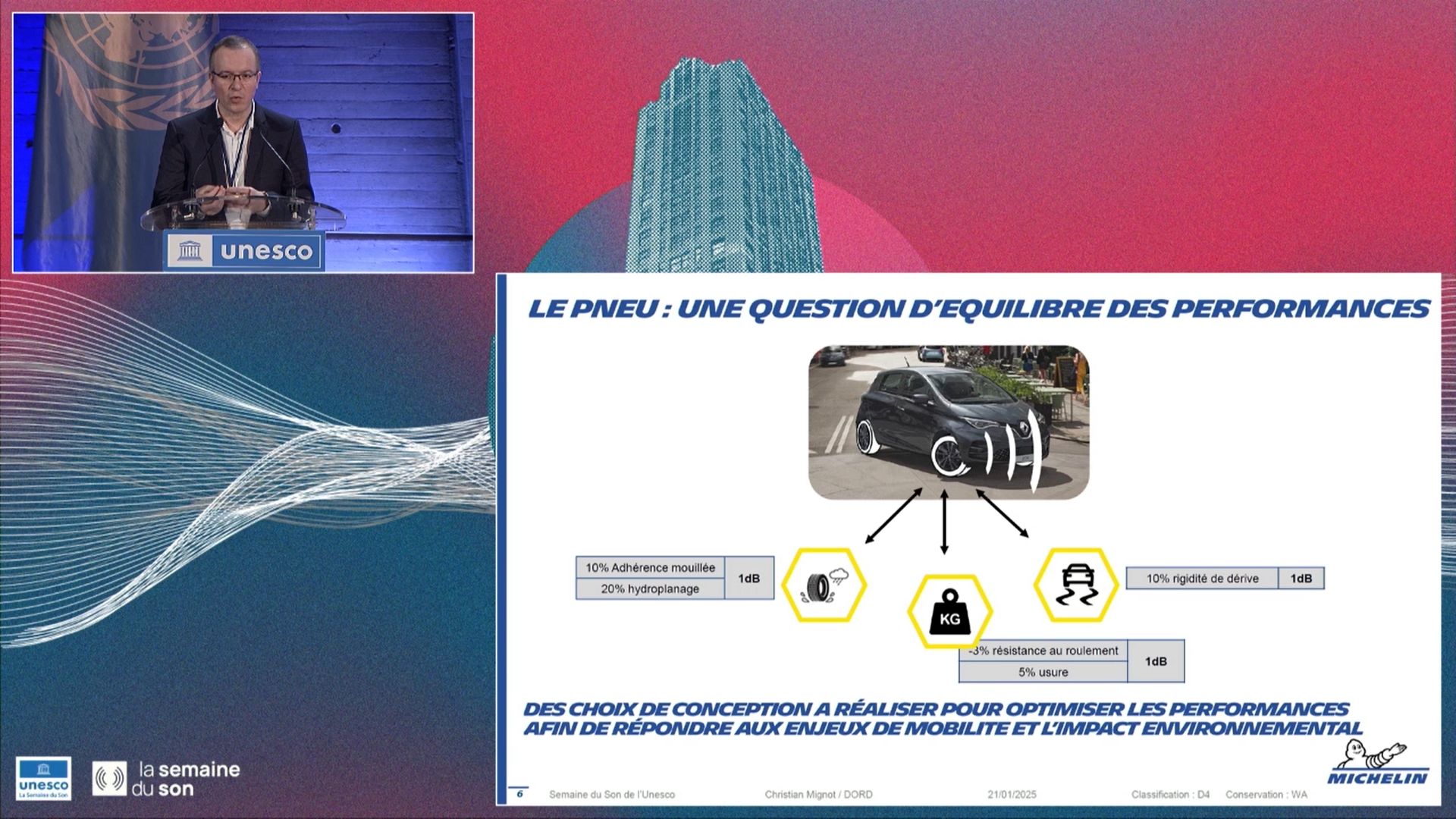 22ème Semaine du Son, 21/01/2025, Table ronde: comment maîtriser le bruit routier