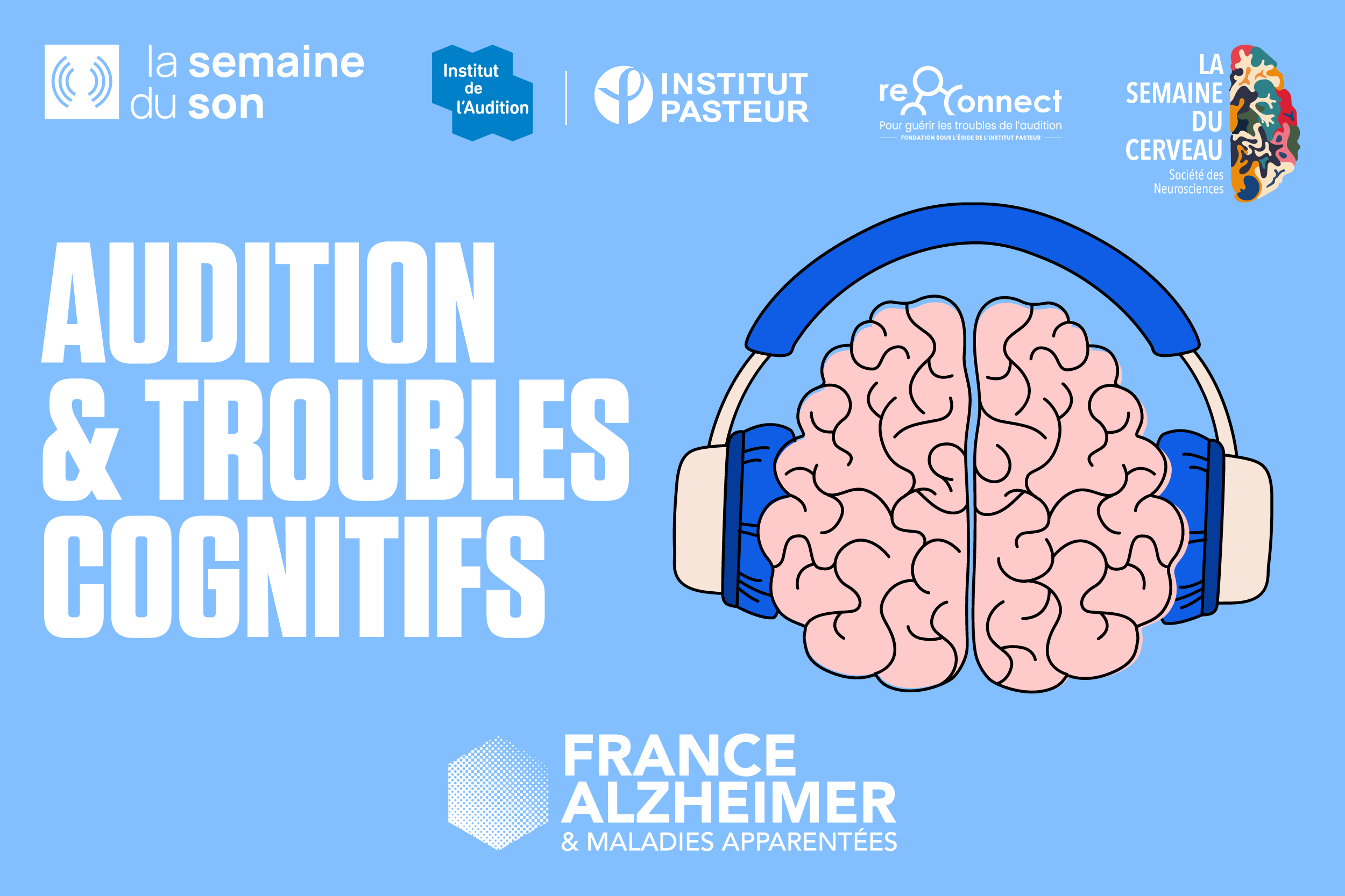 13 de marzo de 2025: Audición y trastornos cognitivos, mesa redonda con France Alzheimer y Semaine du Son